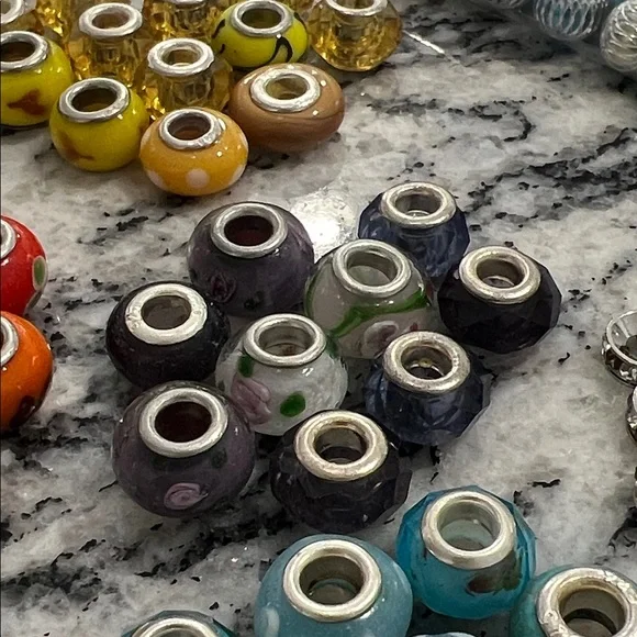 SOLD FOR SPEEDYWEEZIE Colorful Bead Collection with Silver Accents - Picture 6 of 16